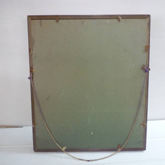 ☆▲額縁　春山　日本伝統工芸　和彫り　アート　壁掛け　壁飾り　額装　iの画像