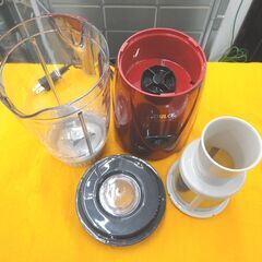 美品 ドルス ミキサー DU-1 ジューサー DULCE 容量600ml レッド 調理器具 調理家電 西岡店の画像