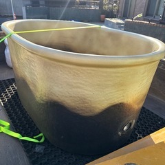 信楽焼浴槽の画像