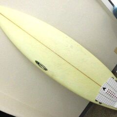 状態良好！wet works seccoデザイン サーフボード 3枚フィン カバー付きの画像