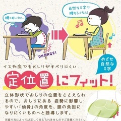 【新品】キッズ　姿勢強制クッションの画像