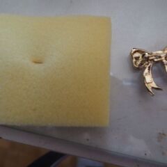 ブローチ、蝶々、箱入り、２個の画像