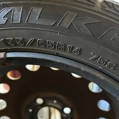 鉄ホイール4本
　の画像