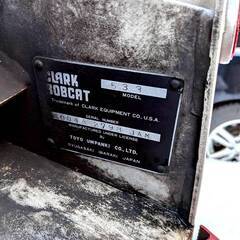 TCM スキッドステアローダー ボブキャット CLARK 533 除雪機 の画像