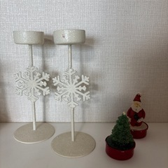 クリスマスの置き物　　8点セットの画像