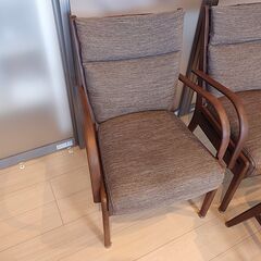 【美品】 ニトリ Nコレクション ダイニングチェア/スツール 2脚/2セットの画像