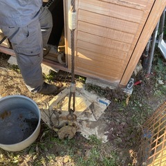 鉄板吊りの画像