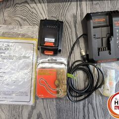 ▲🐶「ジモティ見た」でドリンクプレゼント中‼🐶 【中古】ブラックアンドデッカー BLACK+DECKER GPC1820LN 18Vコードレス高枝ポールチェーンソー 充電器バッテリー替刃付【ハンズクラフト飯塚店】秋松の画像