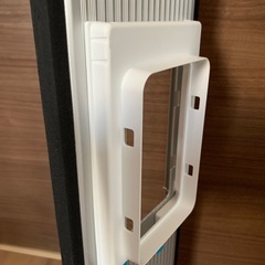 【新品・未使用】ポータブルクーラー用 ロング窓パネル IPAM-AL200（アイリスオーヤマ）【排気口・ホースなど欠品あり】の画像