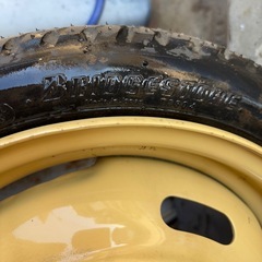 応急用のタイヤ ブリジストン 未使用の画像