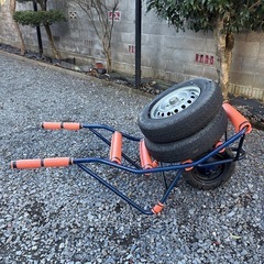 一輪車  カスタム　荷物も余裕で積める‼️の画像