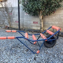 一輪車  カスタム　荷物も余裕で積める‼️の画像