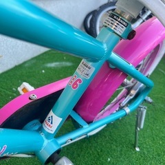 子供用自転車！女の子用の画像