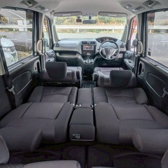 8人乗り☆月々1.2万円〜分割払い可❗️車検2年付き！大人気☆日産 セレナ ハイウェイスター☆8人乗り☆HDDナビ☆走行中DVD見れます☆便利☆バックカメラ☆ドラレコ付きのフル装備☆両側電動スライドドア☆クルーズコントロール搭載☆ウィンカーミラー☆フル装備☆純正アルミ☆車内広々三列シート‼️の画像