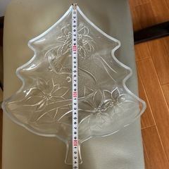 ガラス製クリスマスプレート🎄の画像