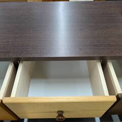 ジモティー割引🏷️【ジャングルジャングル 岸和田和泉インター店】4段チェスト中村敬木工 ブラウン  和泉市 堺市 岸和田市 泉大津市 高石市 泉北郡熊取町の画像