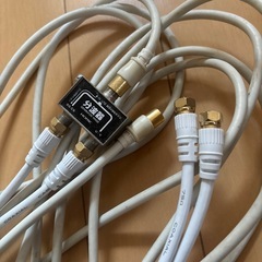 分波器　アンテナケーブルの画像