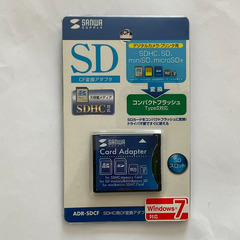 SDカード用CF変換アダプタ (Type Ⅱ)の画像