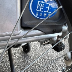 車椅子　座王　ジャンク品の画像