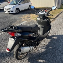 LONCIN 　LX125T-3X 125cc低走行車　エンジン始動しますがちょいレストアベース車。の画像