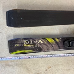 スキー板　ストック　セット　ジュニア用　子供用の画像