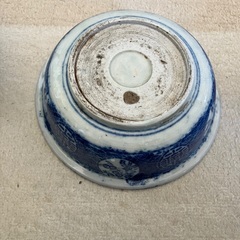 ##和皿　深皿　藍色② 100円の画像