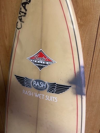 サーフボード クラシックマリブ ショート フィン有 サーフボード クラシックマリブ ショートボード 注文 フィン付
