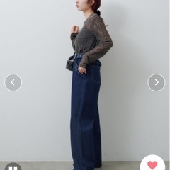 カスタネ　レースロングTシャツの画像