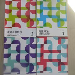 宅建士　テキスト・過去問題集　2024年の画像