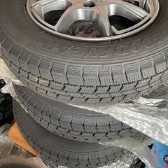 NBOX スタッドレスタイヤホイールセット4本の画像