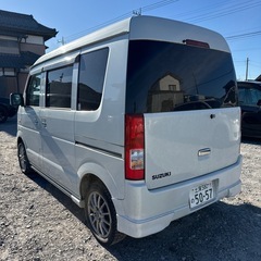 スズキ　エブリィワゴン　H18年式　DA64W JPターボ　フルセグ　ナビの画像