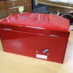 レトロ ドマン Demain オルゴール ジュエリーボックス WR-700 レッド 愛のオルゴール 札幌市 東区 新道東店の画像