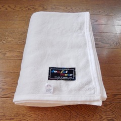 【引渡し完了】日本毛布工業協同組合 綿毛布（140×200cm）の画像