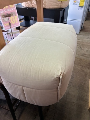【ジャングル深井店】★リーン・ロゼ クッションソファー 白 クッション 家具 堺市 深井 【FU3047】