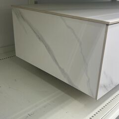 ★リユースのサカイ千葉中央店★  テレビボード ホワイト H200×D40×W25 クリーニング済み TC5634の画像