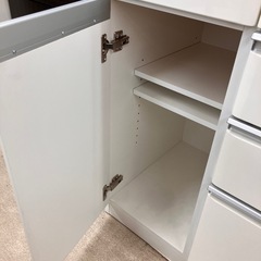 🤍NITORI ニトリ🤍キッチンカウンター🤍ホワイト🤍ハイグロス🤍ハイカウンタータイプ🤍2700の画像