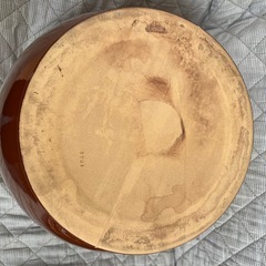 久松窯　かめ　丸壺蓋付　10号の画像