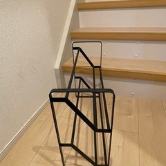 シューズラック　スリム　2段の画像