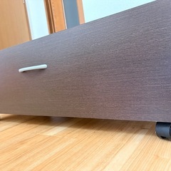 ベット下収納キャスター付き×2の画像