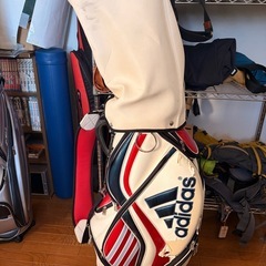 ゴルフバッグ　adidas アディダスの画像