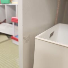 おもちゃ収納棚+シルバニア台の画像