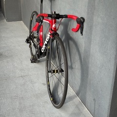 Cervero S3 2018 48cm di2 サーベロ  赤黒の画像