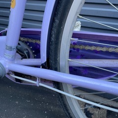 子供用自転車24インチの画像