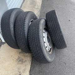 軽トラ、商業用軽自動車用スタッドレスタイヤの画像