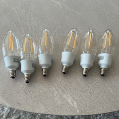 電球　６個セット新品　100V1.7Wの画像