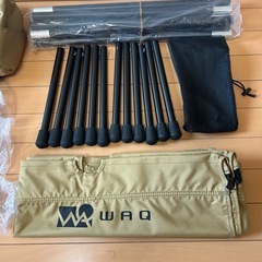 WAQ 2WAY キャンプ コット美品の画像