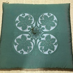 座布団　青　緑　20枚セットの画像