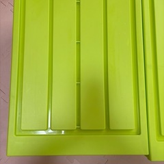 【受け渡し決まりました】カラー収納ボックス　キャビネット　2個セットの画像