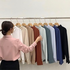 新品未使用品　レディース　ブラウス　シャツ　フリーサイズの画像