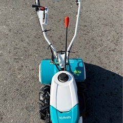 ジャンク品　クボタ 管理機 TRS30 3馬力 作業幅 約450mm 菜ビ　 家庭菜園 歩行型 耕うん機 畝立　カワサキ　FJ100D 農機具の画像